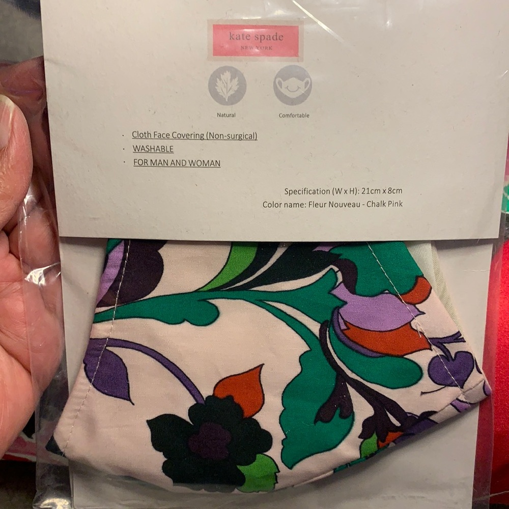 ♠️ kate spade cloth face mask (non-surgical)